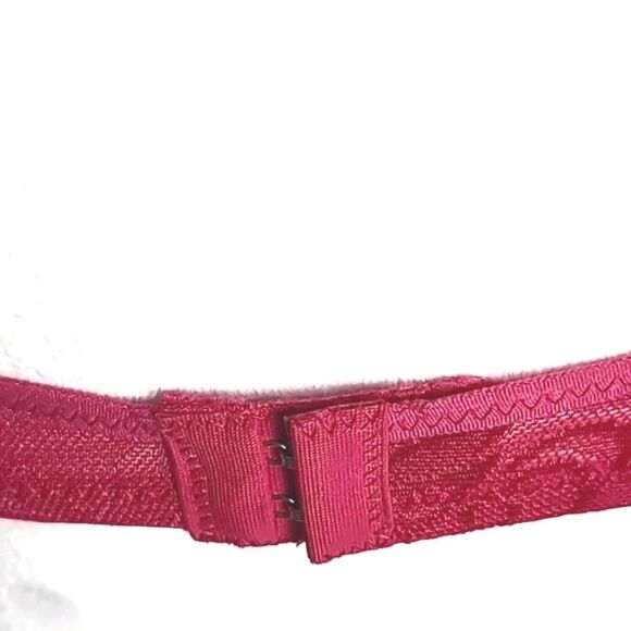 Lukasi Lace Demi Bra, Lightly Padded, Full Coverage, Rose, Size 36C, NWT - Picture 6 of 10